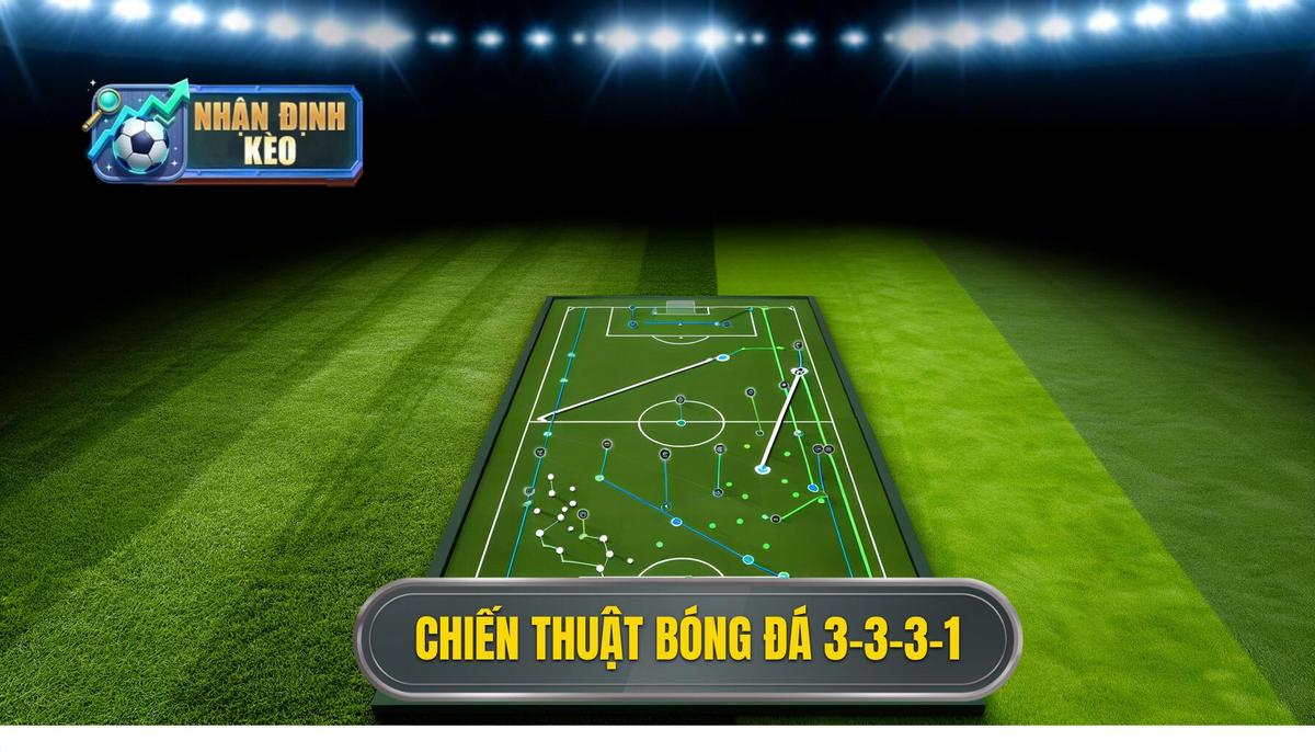 Chiến thuật bóng đá 3-3-3-1