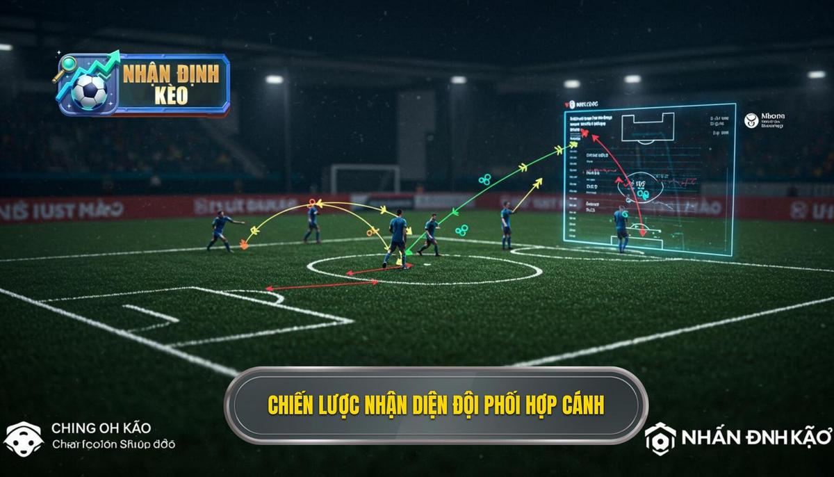 Chiến lược nhận định đội bóng mạnh về phối hợp cánh