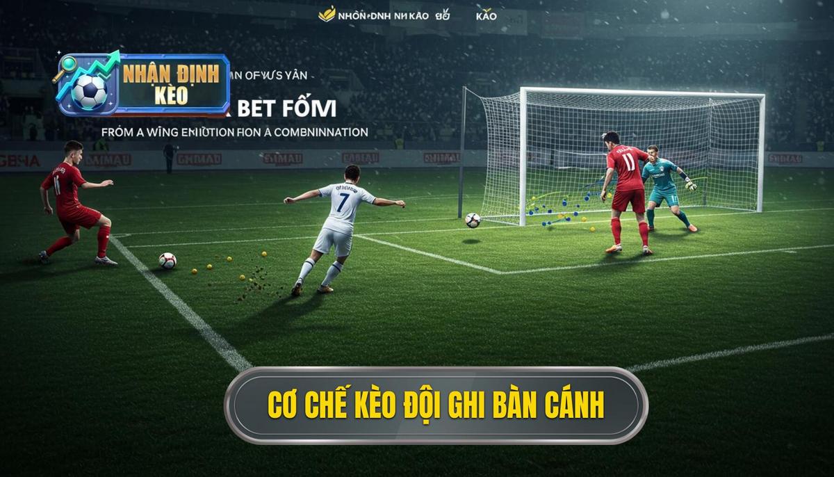 Phân tích cơ chế hoạt động của Kèo cược đội ghi bàn từ tình huống phối hợp cánh